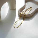 18k Gold Plated Willow Necklace